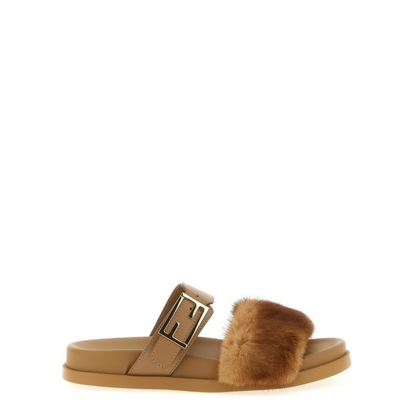 Fendi Shoes - Fendi  Feel Slides - NWT